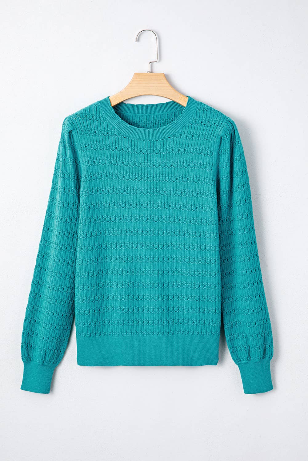 Brittney Teal Sweater