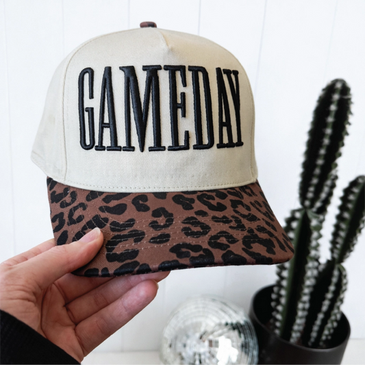 Game Day Leopard Hat