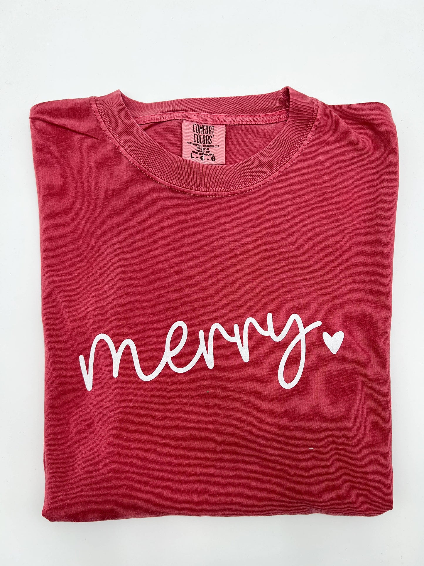 Merry Script Tee