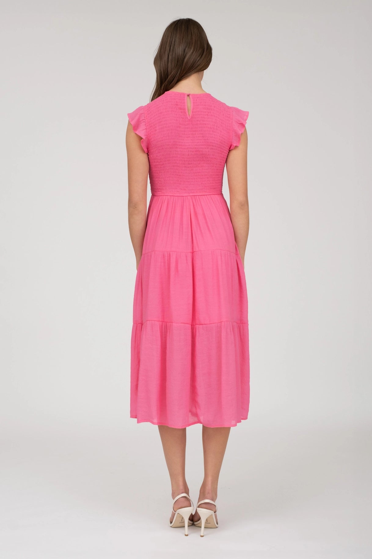 Sunny Days Smocked Midi Dress