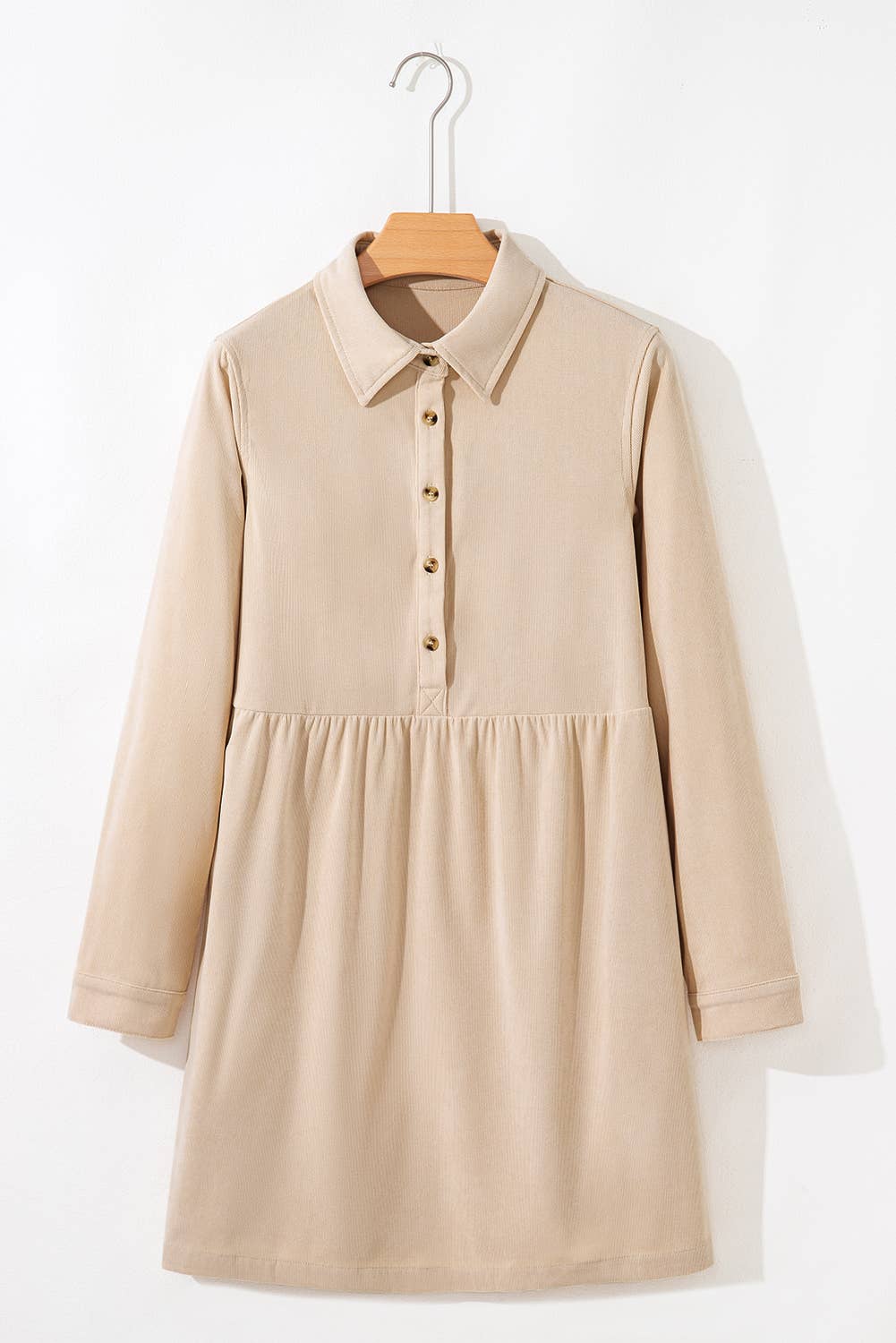 Harper Corduroy Babydoll Dress